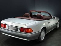 gebraucht Mercedes SL500 R129, nur 51.000 km, silber / Leder rot !