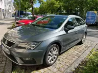 Używany Seat Leon 116 KM (85 kW) 2018 Srebrny Kombi