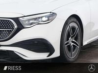 Gebraucht Mercedes E300 AMG 197 PS (144 kW) 2024 Unilack polarweiß Kombi