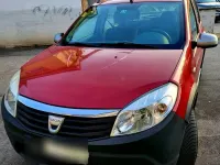 Gebraucht Dacia Sandero Stepway 86 PS (63 kW) 2011 Rot Kleinwagen