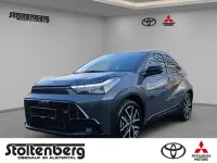Neu Toyota Aygo X Sport 92 PS (67 kW) 2026 Ash grey metallic / black (grau) SUV