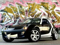 Gebraucht Smart Roadster 82 PS (60 kW) 2003 Schwarz Cabrio