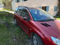 Używany Peugeot 206 108 KM (79 kW) 2012 Czerwony Kombi