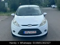 Gebraucht Ford Fiesta Titanium 82 PS (60 kW) 2009 Weiß Kleinwagen