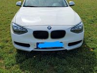 Gebraucht BMW 114 Efficient Dynamics 95 PS (69 kW) 2013 Weiß Kleinwagen