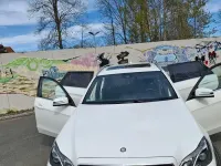 Usado Mercedes E200 Avantgarde 136 CV (100 kW) 2015 Blanco Berlina