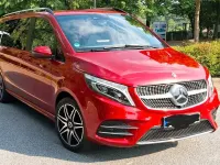 Gebraucht Mercedes V300 AMG Edition 239 PS (175 kW) 2020 Rot Van / Kleinbus