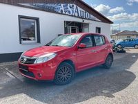 Gebraucht Dacia Sandero Lauréate 75 PS (55 kW) 2010 Rot Limousine