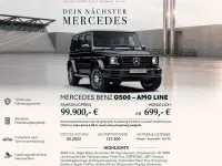 Gebraucht Mercedes G500 AMG line 421 PS (309 kW) 2022 Obsidianschwarz SUV