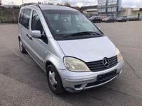 Gebraucht Mercedes Vaneo 125 PS (91 kW) 2003 Silber Van / Kleinbus