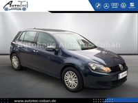 Gebraucht VW Golf VI Trendline 110 PS (80 kW) 2009 Blau Kleinwagen