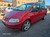 Gebraucht VW Sharan Highline 131 PS (96 kW) 2004 Rot Van / Kleinbus