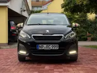 Gebraucht Peugeot 108 Active 82 PS (60 kW) 2014 Schwarz Cabrio