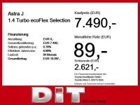 Gebraucht Opel Astra 140 PS (102 kW) 2015 Schneeweiss/summitwhite/arctic Limousine