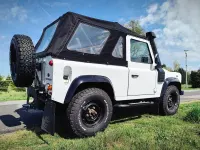 Gebraucht Land Rover Defender 122 PS (89 kW) 2014 Weiß Cabrio