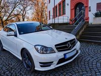 Gebraucht Mercedes C220 Edition 170 PS (125 kW) 2014 Weiß Coupé