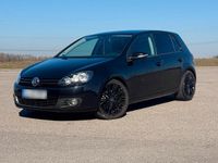 Gebraucht VW Golf VI 105 PS (77 kW) 2011 Schwarz Kleinwagen
