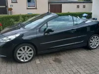 Gebraucht Peugeot 207 CC 2008 Schwarz Cabrio