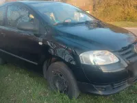 Gebraucht VW Fox 54 PS (39 kW) 2005 Schwarz Kleinwagen