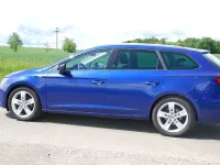 Brugt Seat Leon ST FR 150 HK (110 kW) 2020 Blå Stationcar