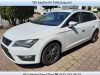 Gebraucht Seat Leon FR 140 PS (102 kW) 2014 "nevada" weiss Kombi
