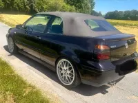 Gebraucht VW Golf Classicline 116 PS (85 kW) 2001 Schwarz Cabrio