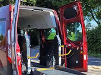 Gebraucht Ford Transit Custom 105 PS (77 kW) 2020 Rot Van