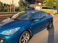 Gebraucht Peugeot 307 CC Tendance 140 PS (102 kW) 2006 Blau Cabrio