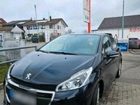 Gebraucht Peugeot 208 Allure 2017 Blau Kleinwagen