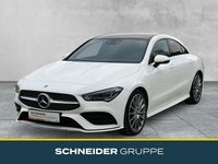 Gebraucht Mercedes CLA250 AMG line 224 PS (164 kW) 2020 Polarweiss  unilack Coupé