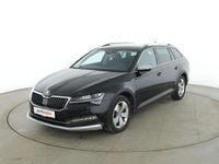 Gebraucht Skoda Superb Scout 4x4 200 PS (147 kW) 2021 Schwarz Kombi