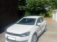Gebraucht VW Polo Team 60 PS (44 kW) 2010 Weiß Kleinwagen