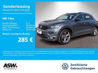 Gebraucht VW T-Roc R-line 150 PS (110 kW) 2021 Indiumgrau metallic (metallic) SUV