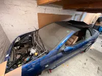 Gebraucht Opel Astra Cabriolet 2001 Blau Cabrio