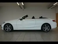Gebraucht Mercedes C200 AMG line 184 PS (135 kW) 2017 Weiß Cabrio