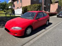 Gebraucht Mitsubishi Colt 103 PS (75 kW) 2003 Rot Kleinwagen