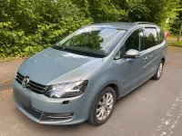 Gebraucht VW Sharan 150 PS (110 kW) 2010 Blau Van / Kleinbus