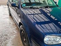Gebraucht VW Golf IV Basis 75 PS (55 kW) 2001 Blau Kleinwagen