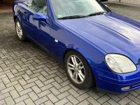 Gebraucht Mercedes SLK200 136 PS (100 kW) 1999 Blau Cabrio