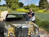 Gebraucht Mercedes 280 195 PS (143 kW) 1973 Gelb Limousine