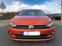 Gebraucht VW Polo Comfortline 65 PS (47 kW) 2019 Orange Kleinwagen