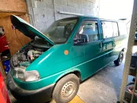 Usado VW T4 102 HP (75 kW) 2003 Verde Van