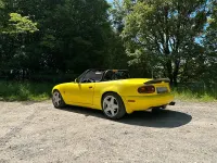 Gebraucht Mazda MX5 115 PS (84 kW) 1994 Gelb Cabrio
