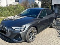 Gebraucht Audi e-tron S-Line 300 kW (408 PS) 2020 Grau SUV