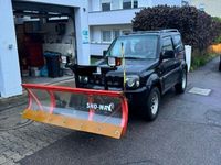 gebraucht Suzuki Jimny Winterdienst Fahrzeug mit Schneeschild und Streuer