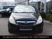 Gebraucht Opel Corsa Edition 80 PS (58 kW) 2008 Schwarz Kleinwagen
