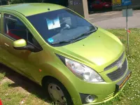 Gebraucht Chevrolet Spark 82 PS (60 kW) 2010 Grün Kleinwagen