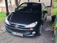 Gebraucht Peugeot 206 CC 136 PS (100 kW) 2004 Schwarz Cabrio