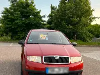 Gebraucht Skoda Fabia 68 PS (50 kW) 2001 Rot Kombi