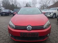 Gebraucht VW Golf VI Comfortline 105 PS (77 kW) 2010 Rot Kleinwagen